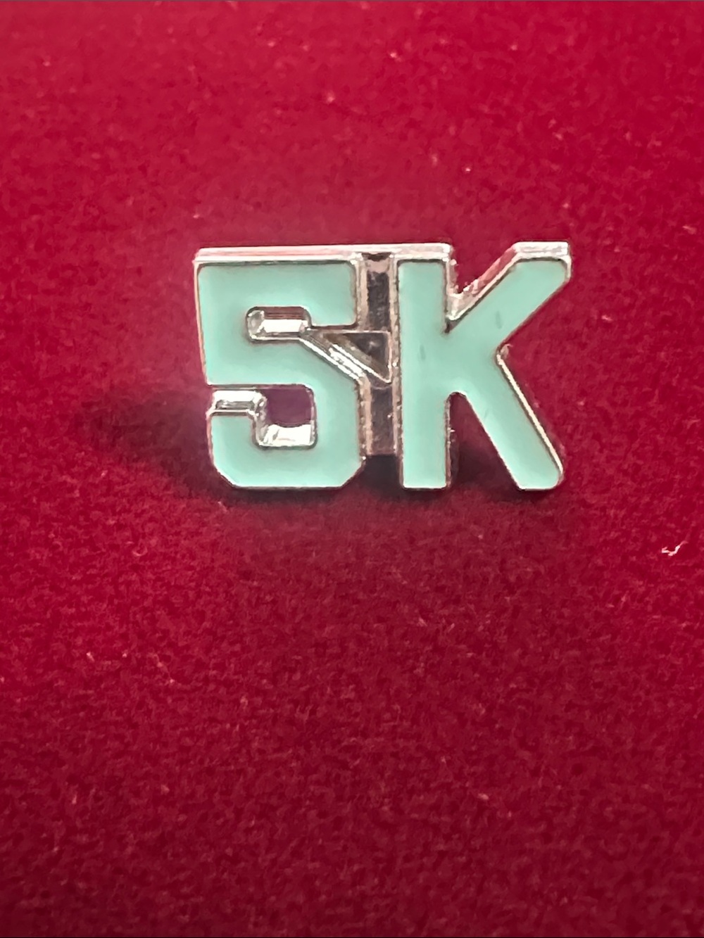 5K Enamel Shoe Charm